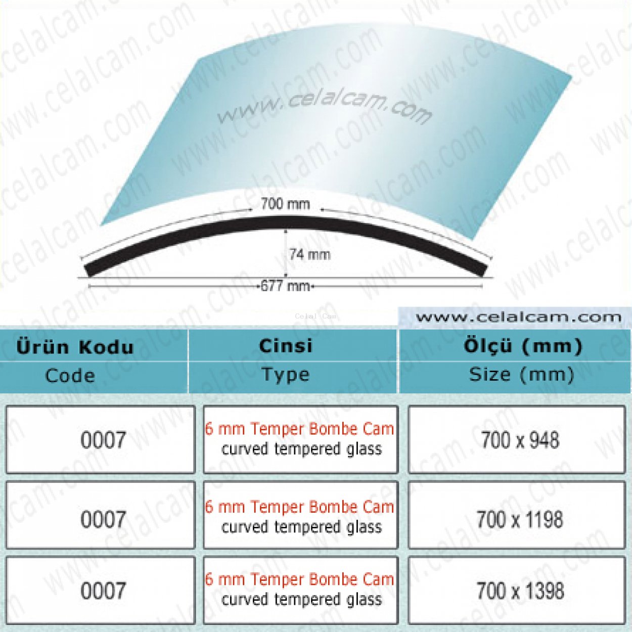 Temperli Bombe Cam Kod 7
