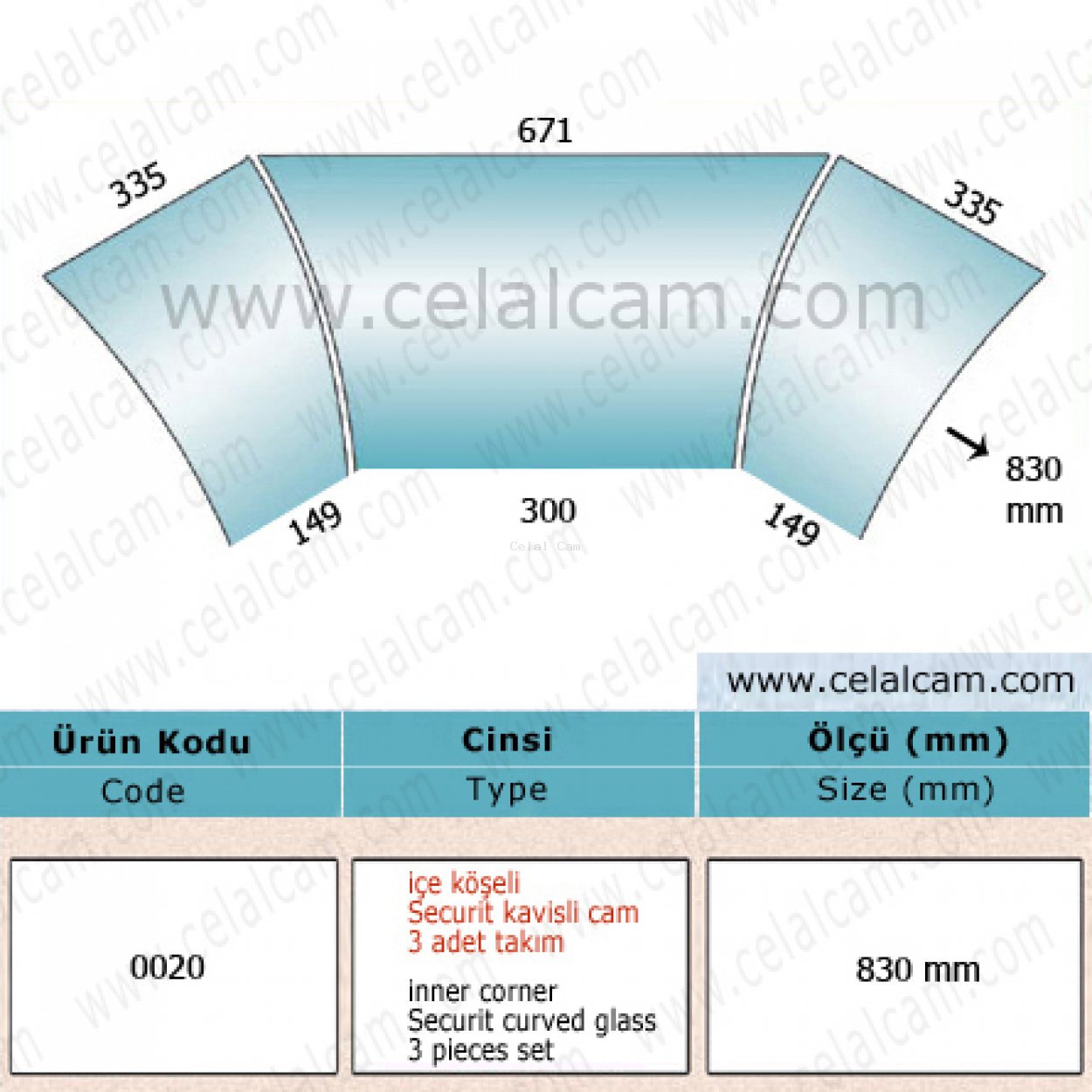 Temperli Bombe Cam Kod 20